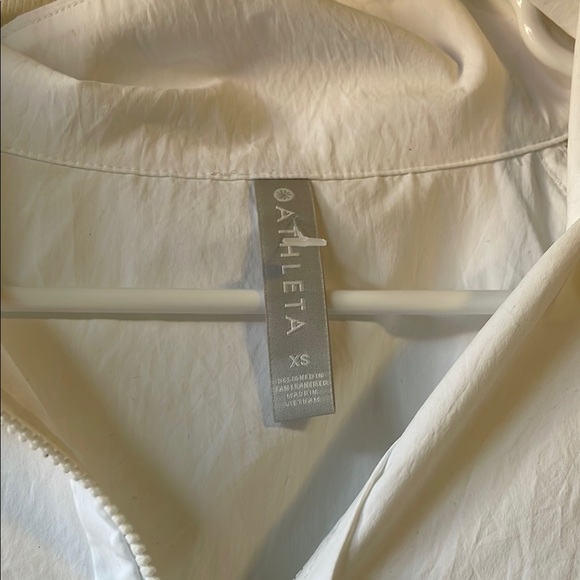 Athleta white Half-Zip Pullover - Picture 2 of 3